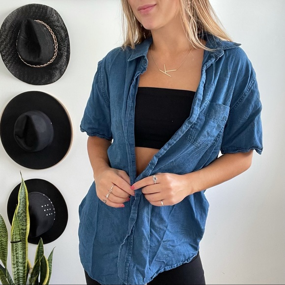 demin t shirt - Picture 5 of 5